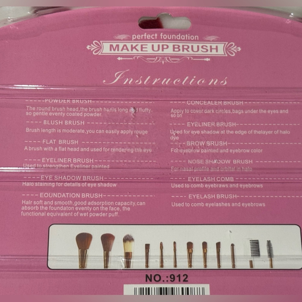 Hello Kitty makeup brush set! 12pc full face set! - Picture 4 of 8